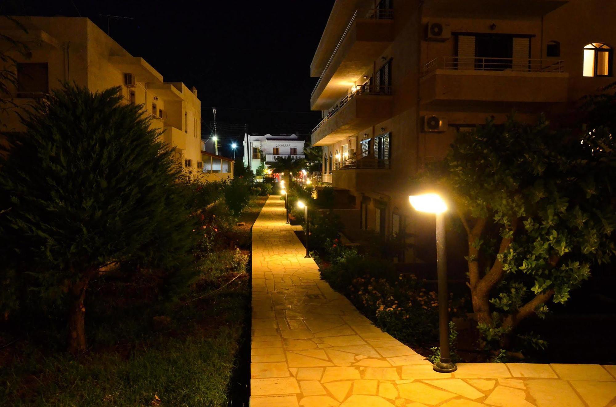 Niko Elen Hotel Stalida Exterior photo